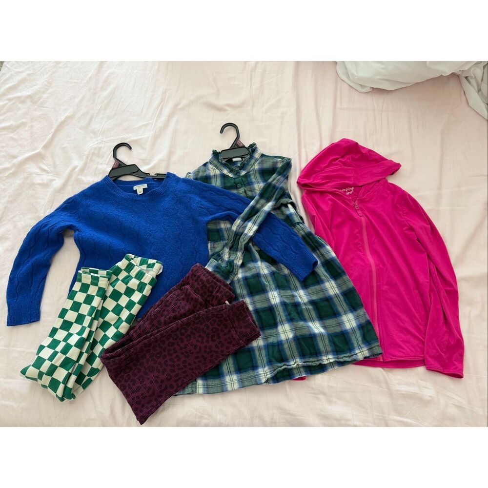 9 pieces Girls Clothes Bunndle  Size 6-7 - Picture 2 of 3